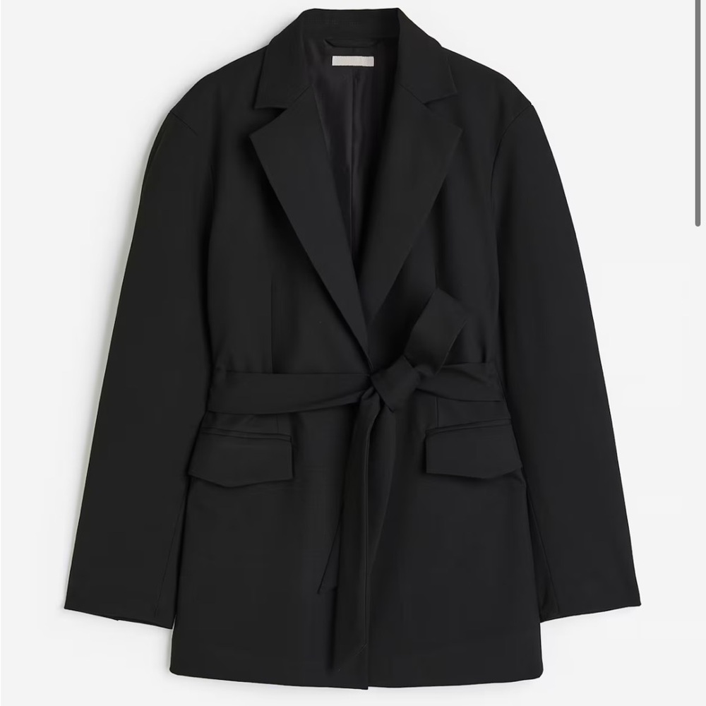 H&M Tie Belt Jacket